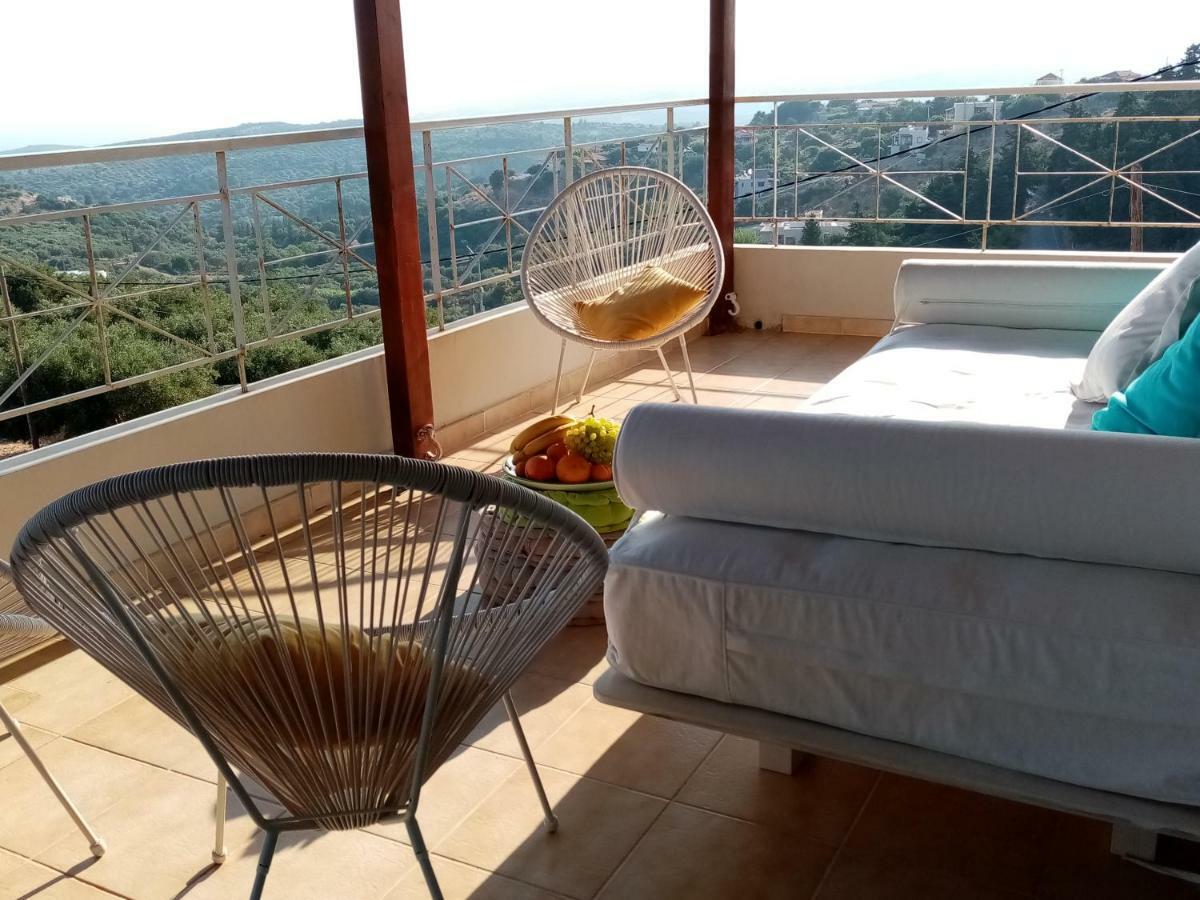 360 Panorama House - Gazing At Horizon And The Stars Of The Galaxy In The Night - Fresh Cool Breeze Most Of The Time - Just 7 Min From The Beach Kournás Eksteriør bilde