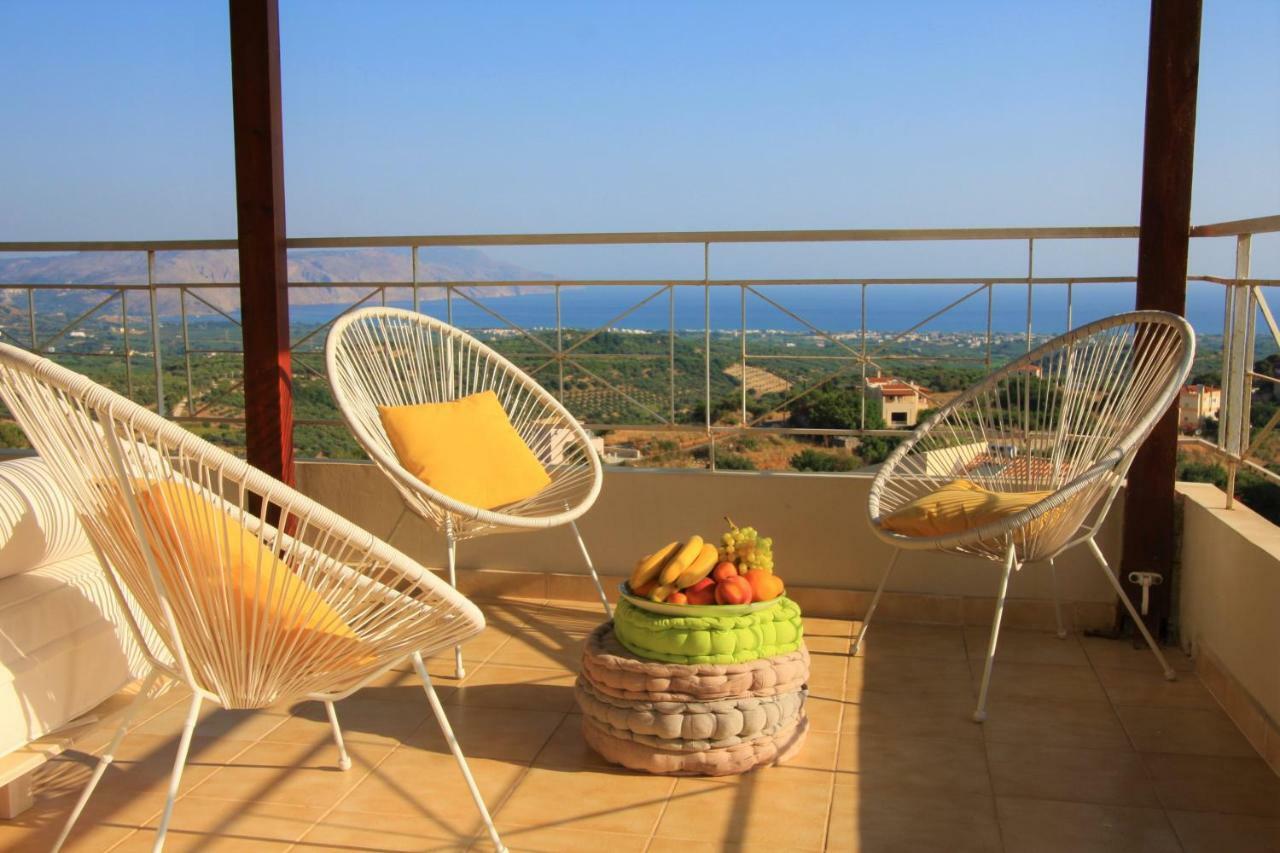 360 Panorama House - Gazing At Horizon And The Stars Of The Galaxy In The Night - Fresh Cool Breeze Most Of The Time - Just 7 Min From The Beach Kournás Eksteriør bilde
